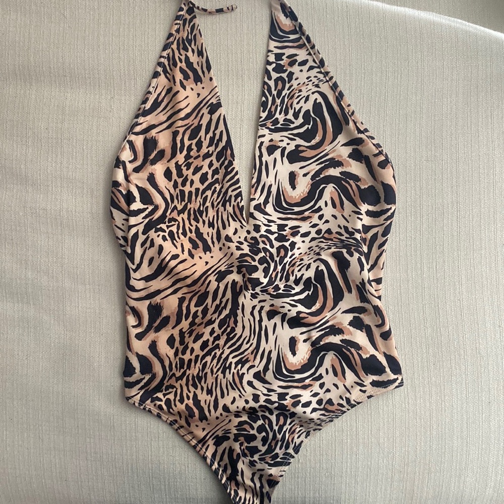 Princess Polly cheetah bodysuit
